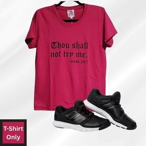 Mood 24/7 T-Shirt (Dark Pink) available in Plus Size